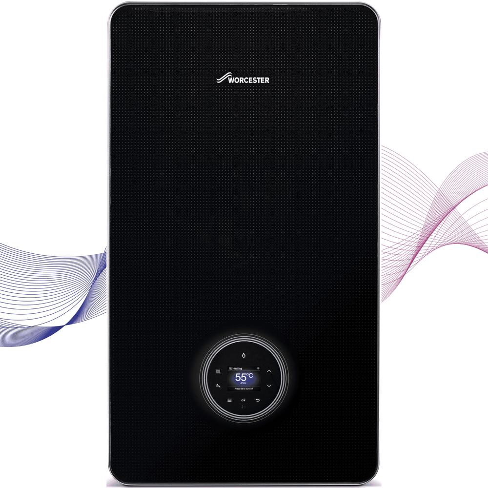 Worcester Bosch Greenstar Style 8000 50kW gas boiler – front view – BoxHeat